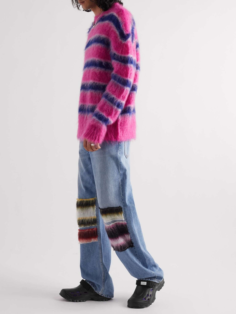 Mok Injection Webbing-Trimmed Rubber Mules 2