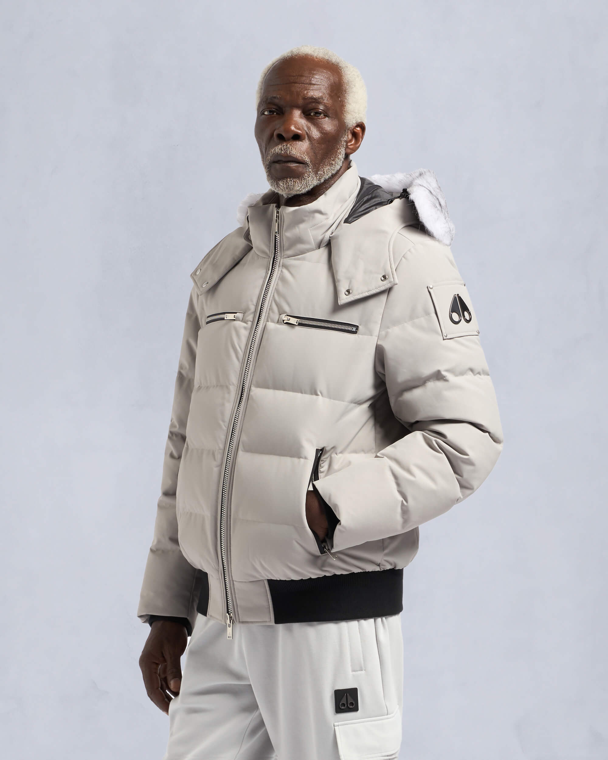 CLOUD SHEARLING BOMBER JACKET - 3