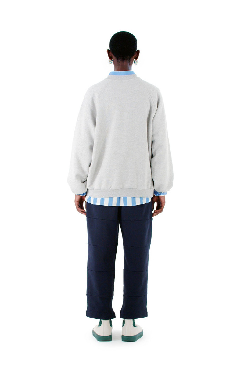 SUNNEI GREY SWEATSHIRT WITH LOGO outlook