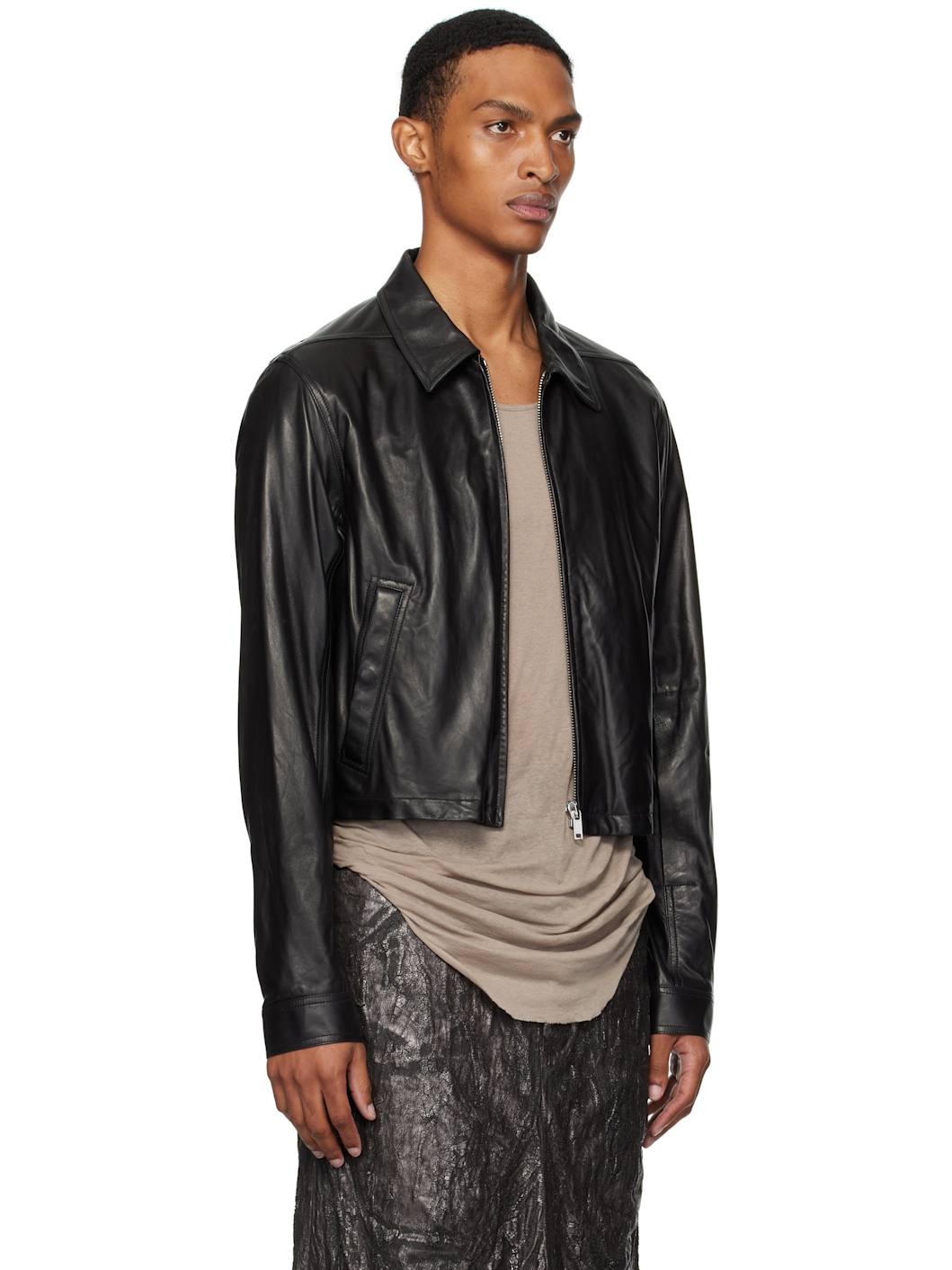 Black Concordians Alice Brad Leather Jacket - 2