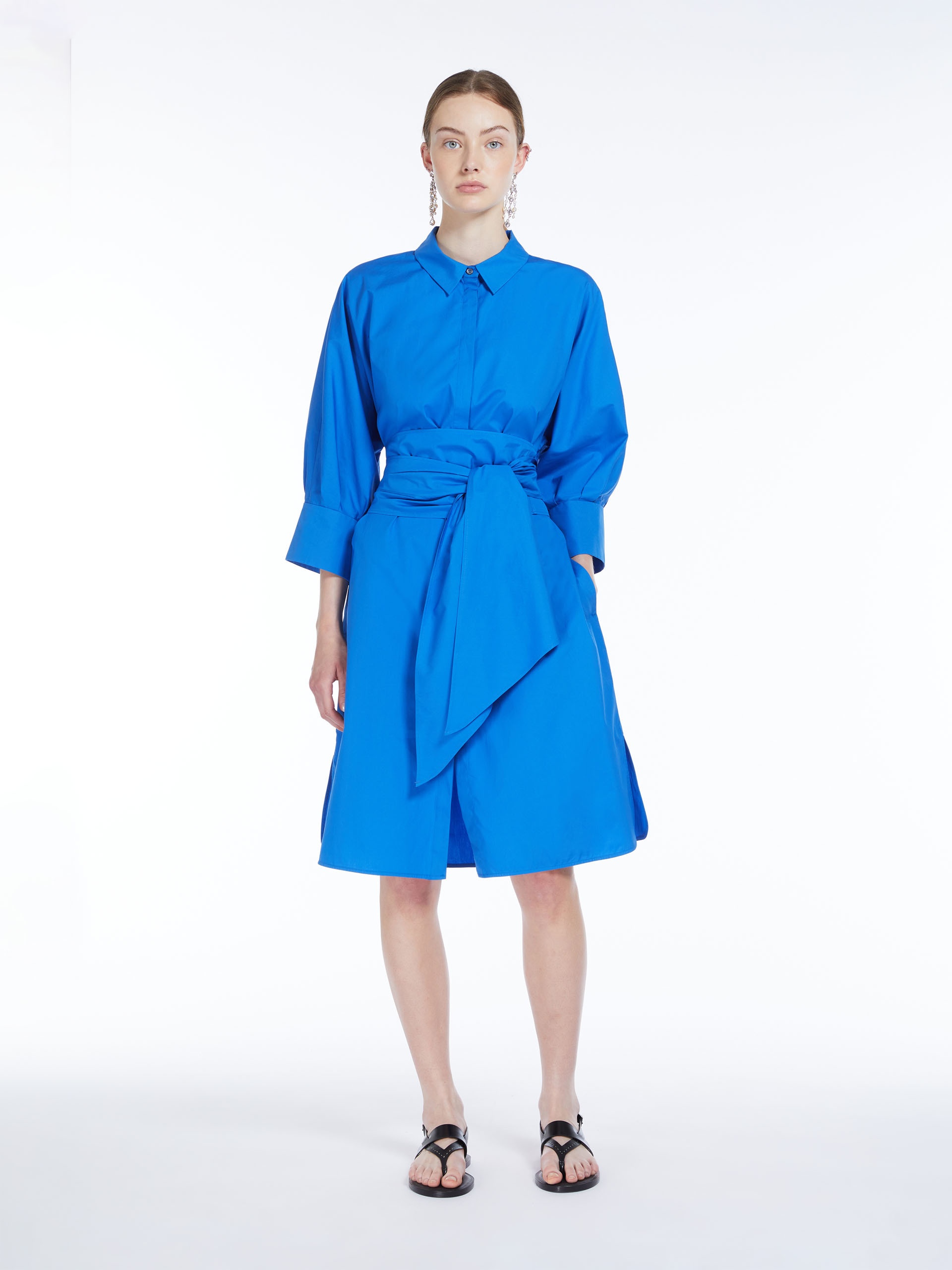 TABATA Poplin shirt dress - 2