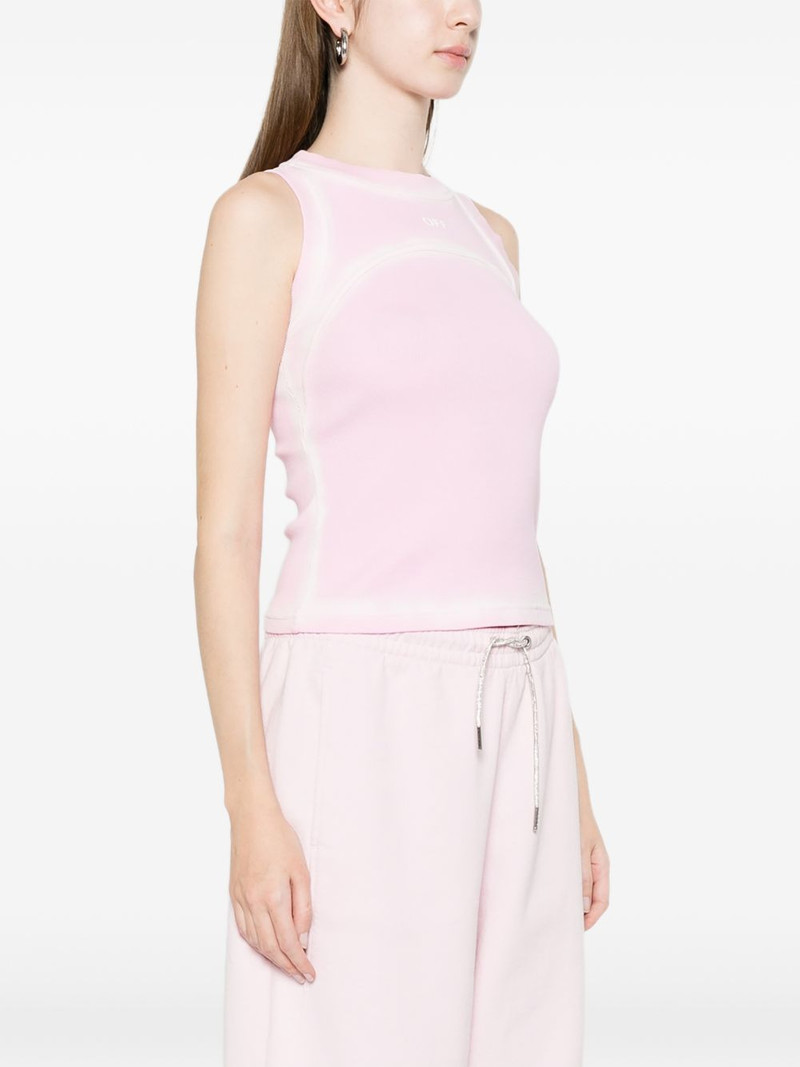 Spray- Off-Stamp ribbed tank top 3