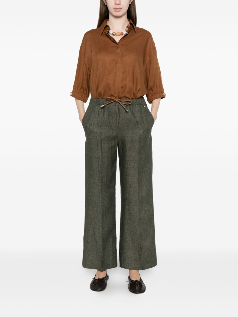 Herno drawstring trousers outlook