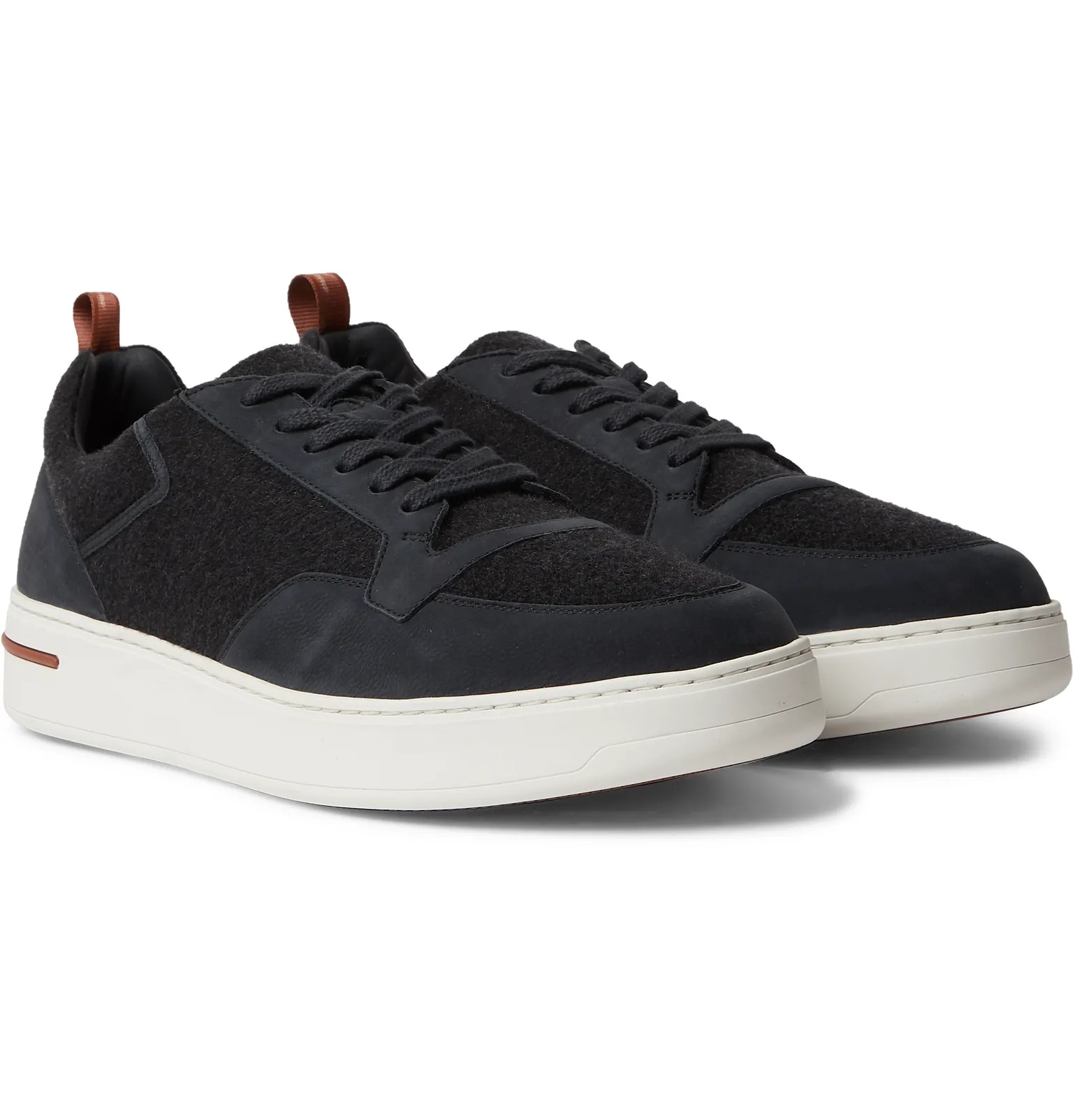 Newport Walk Nubuck and Cashmere Sneakers - 2