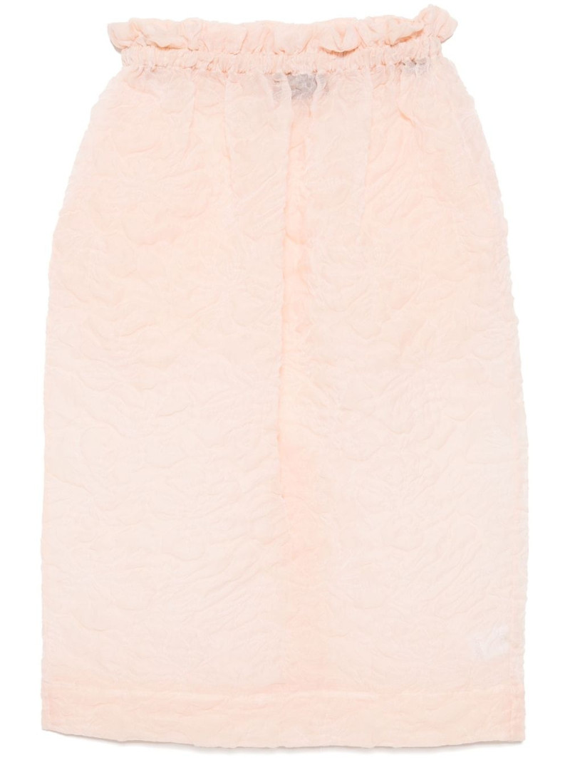 ruffle-waisted skirt 1