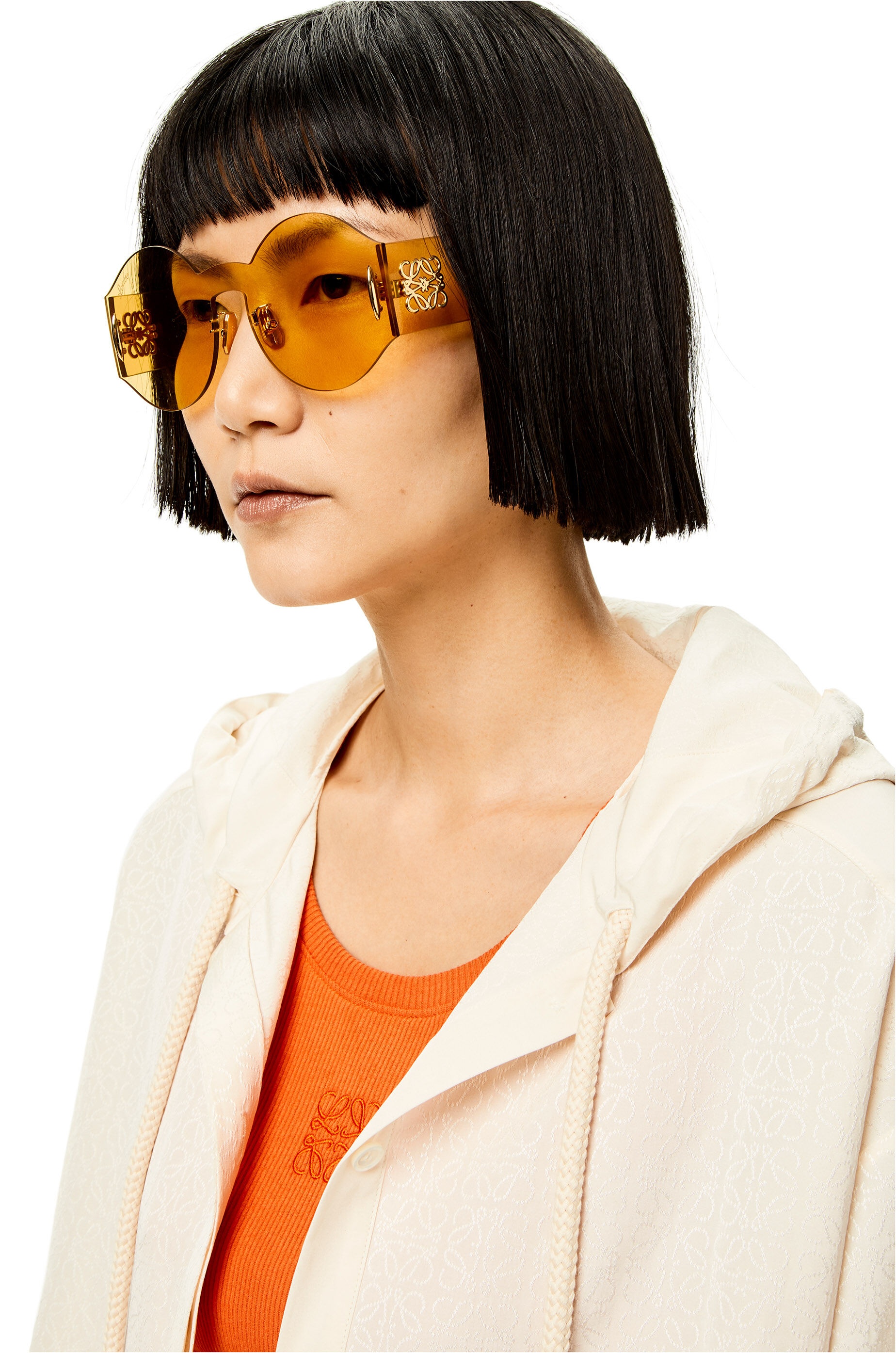 Round mask sunglasses in nylon - 2