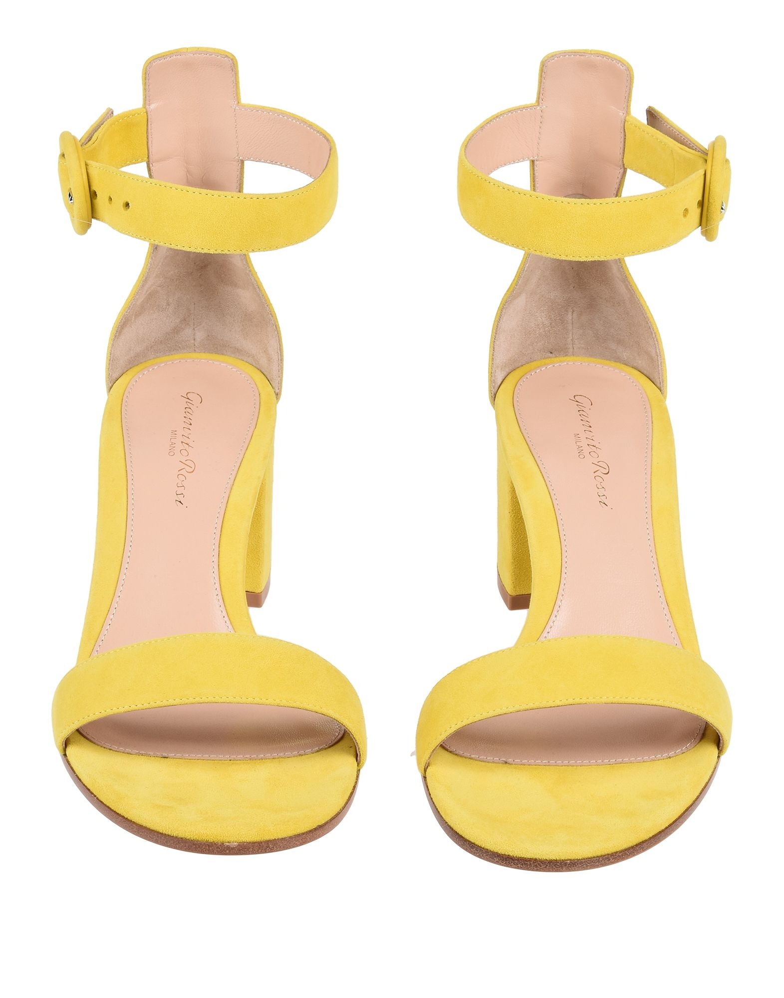 Yellow Women's Sandals - 4