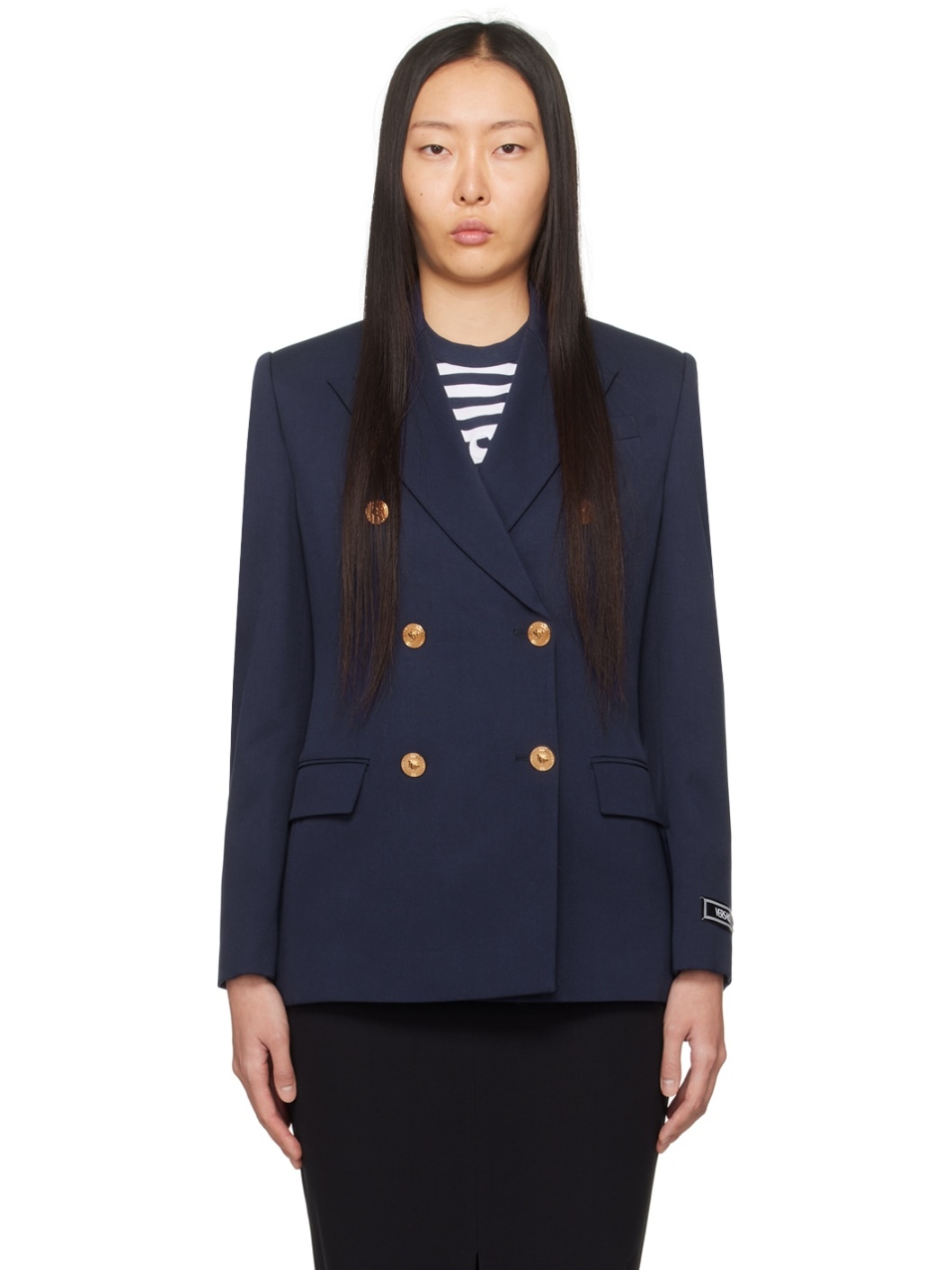 Navy Informal Blazer - 1