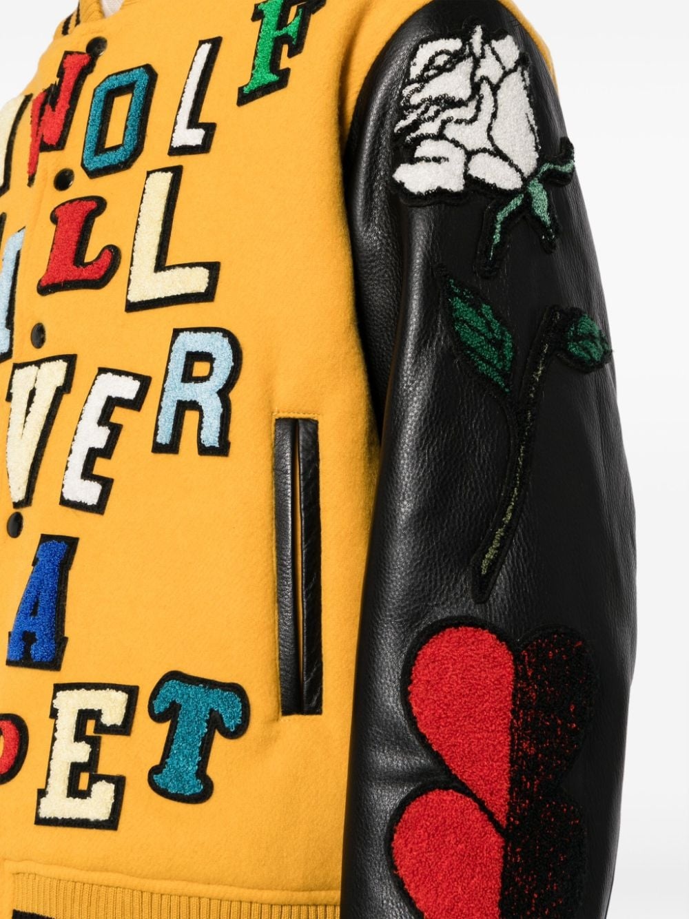 x K. Tolnoe Varsity bomber jacket - 5