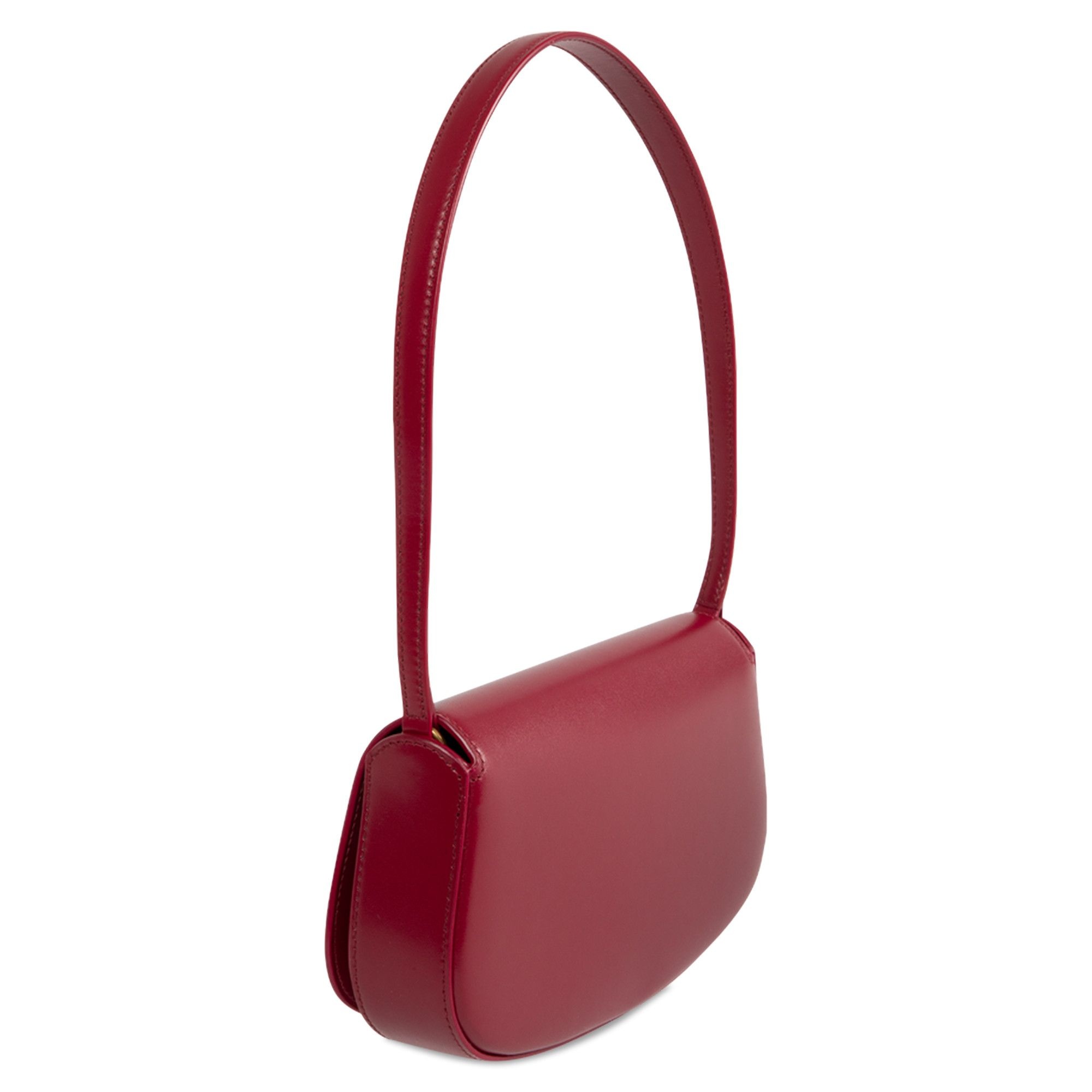 Saint Laurent Half-Moon Shoulder Bag 'Cherry Jam' - 2