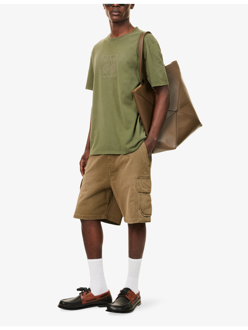 Cargo Regular-Fit Cotton Shorts - 2
