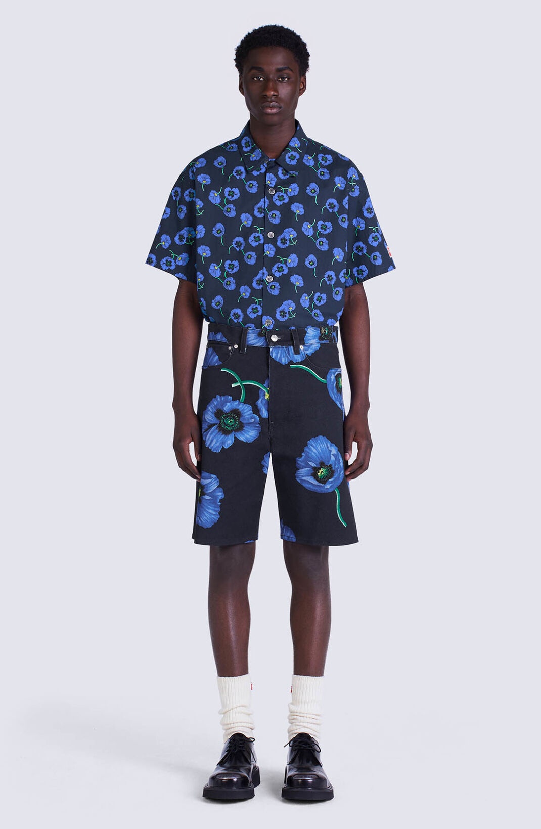 'KENZO Poppy' Hawaiian shirt - 3