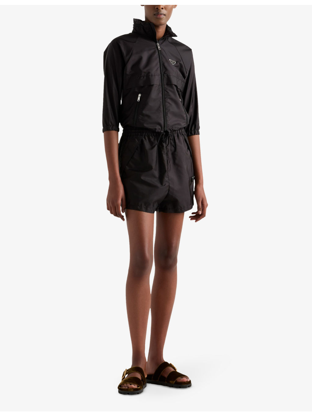 Re-Nylon mid-rise recycled-polyamide shorts - 2