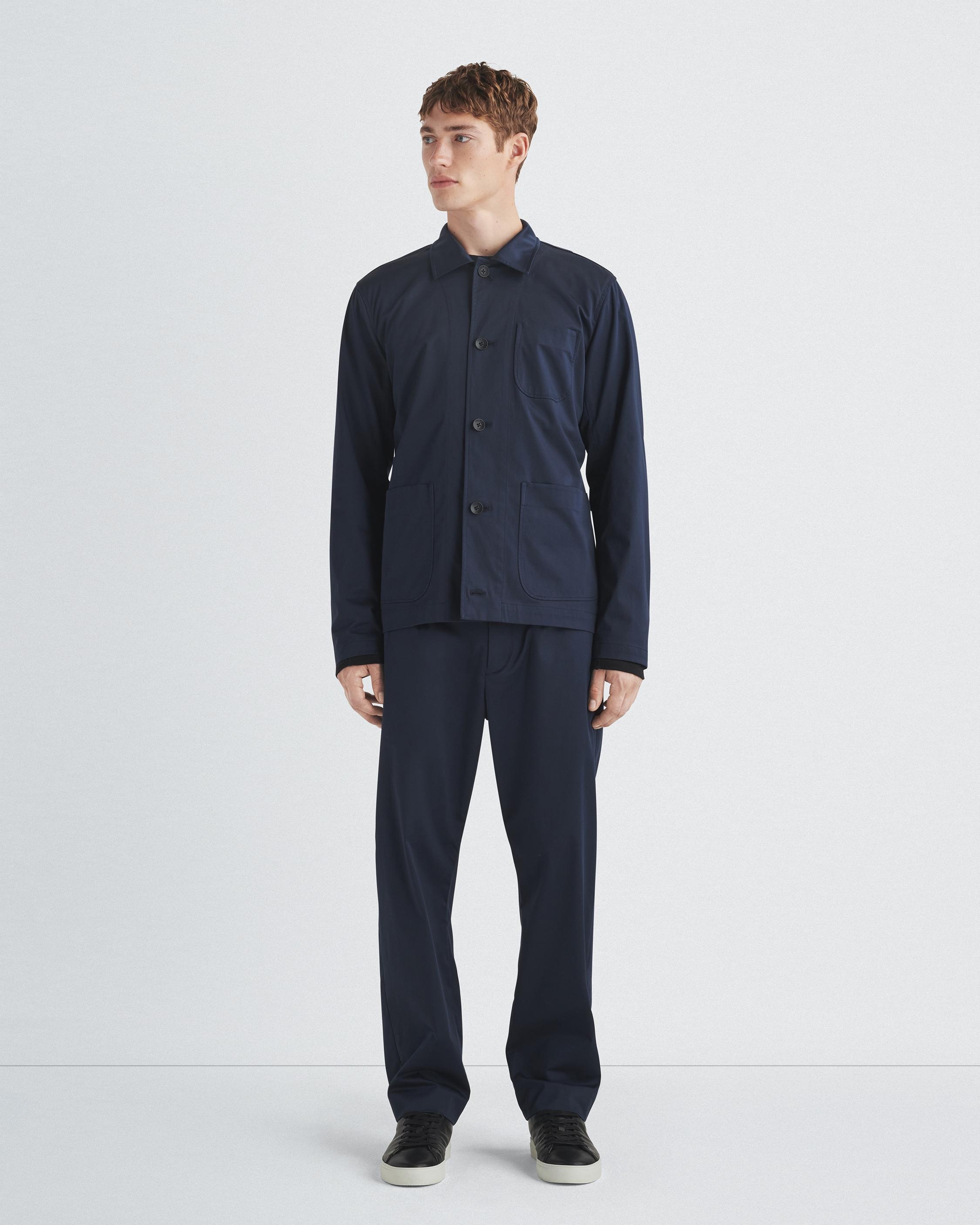 Shift Cotton Sateen Trouser
Straight Fit - 2