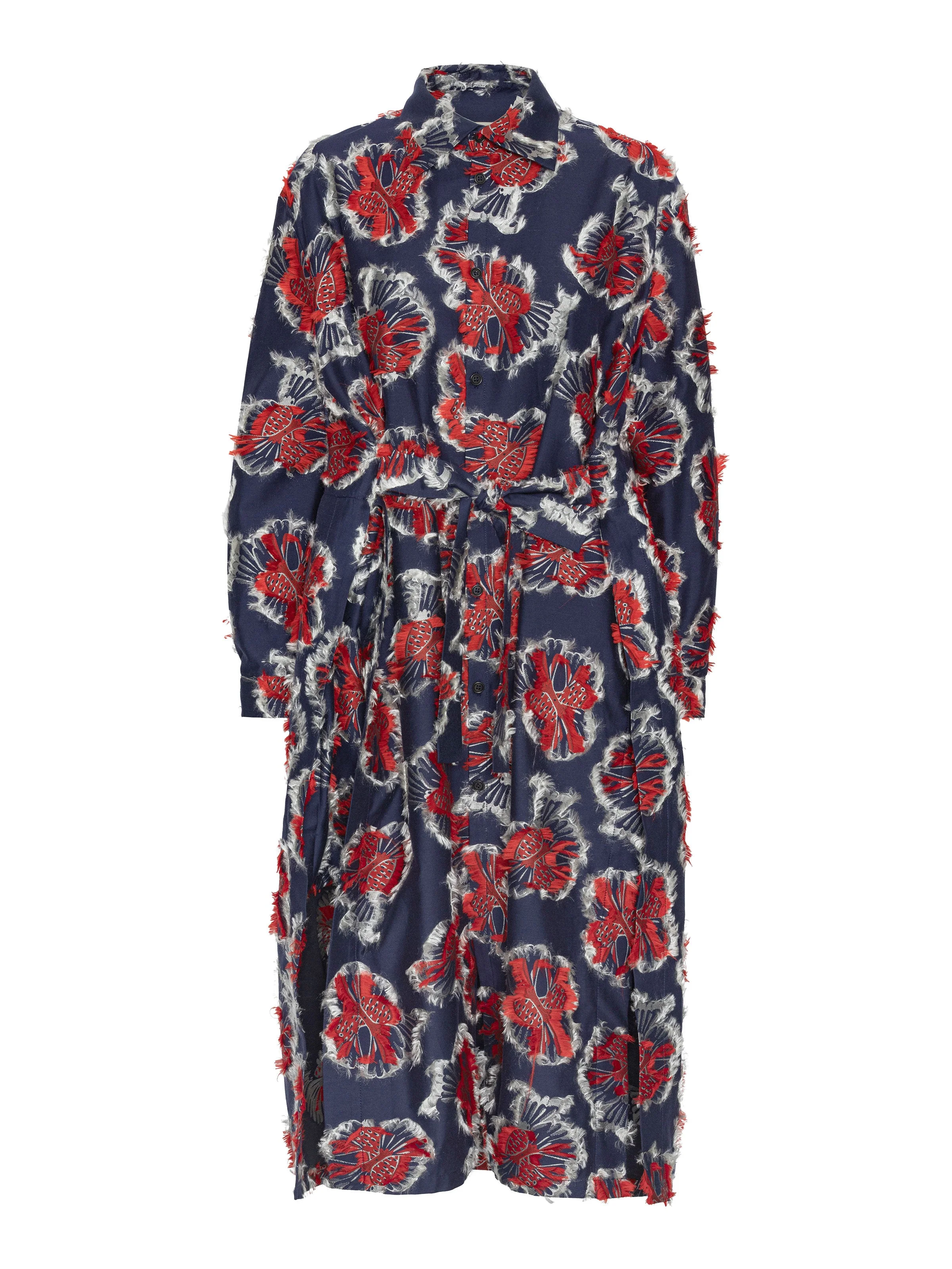 LOVE YOU DRESS - RED NAVY BIRDY - 1