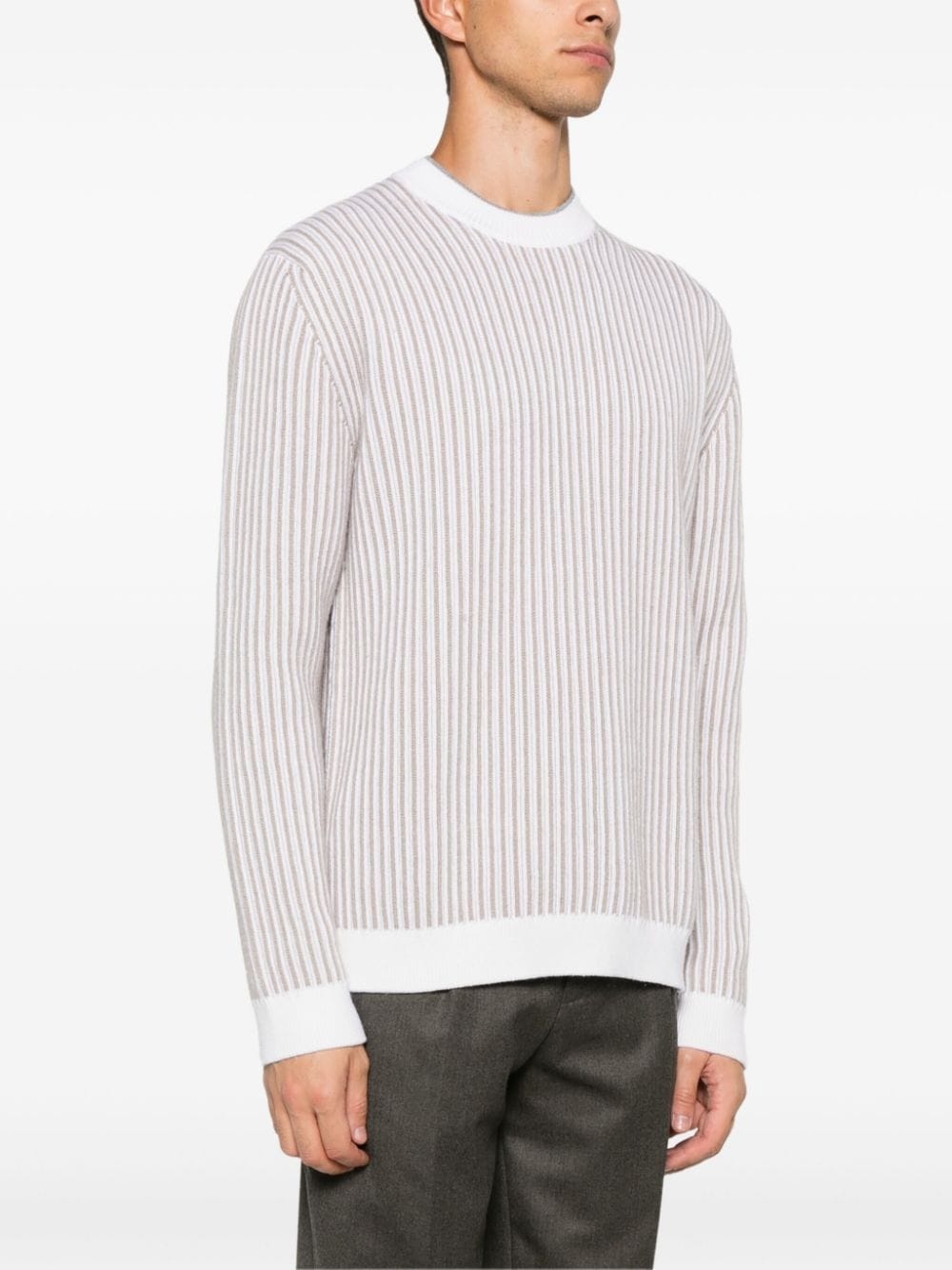 striped sweater - 3