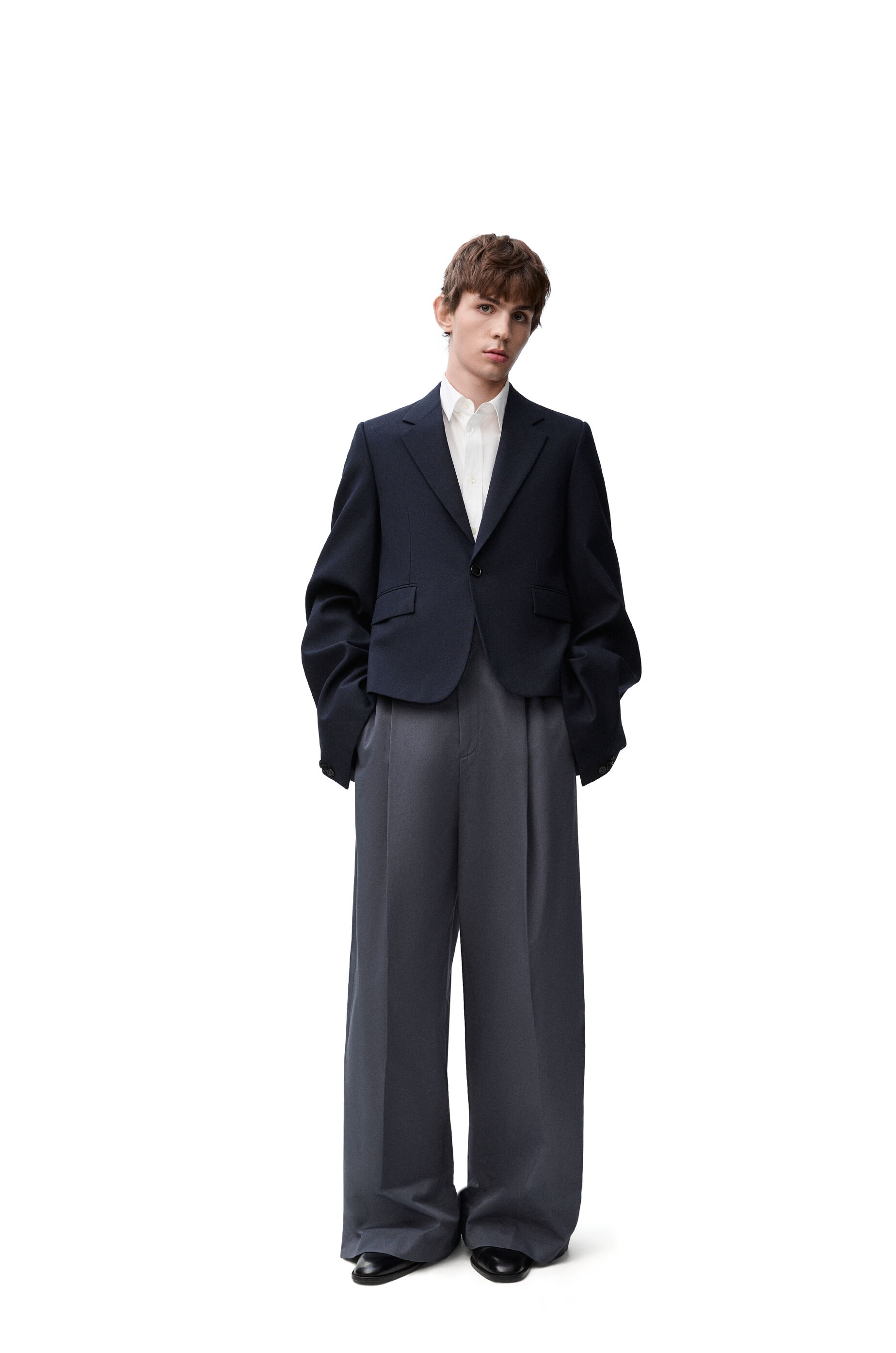 Pleated trousers in cotton - 2