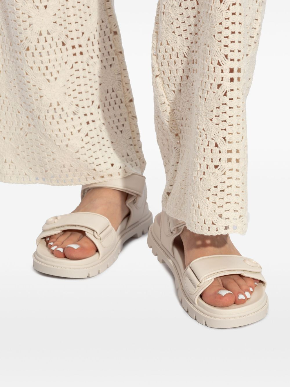 Brynn leather sandals - 5
