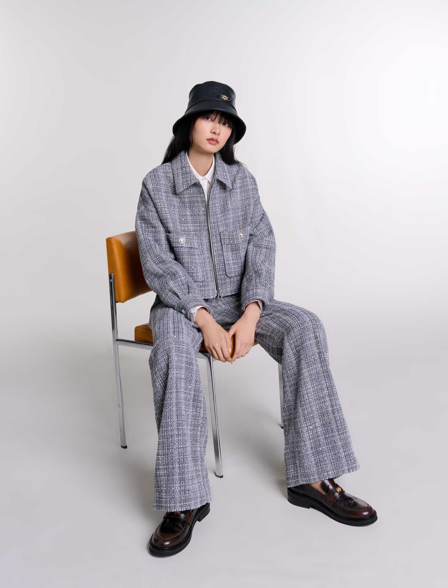 Short tweed jacket - 8