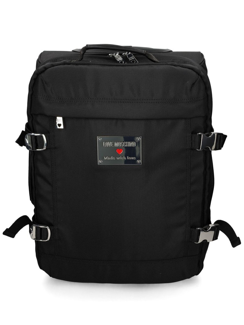 logo plaque luggage 1