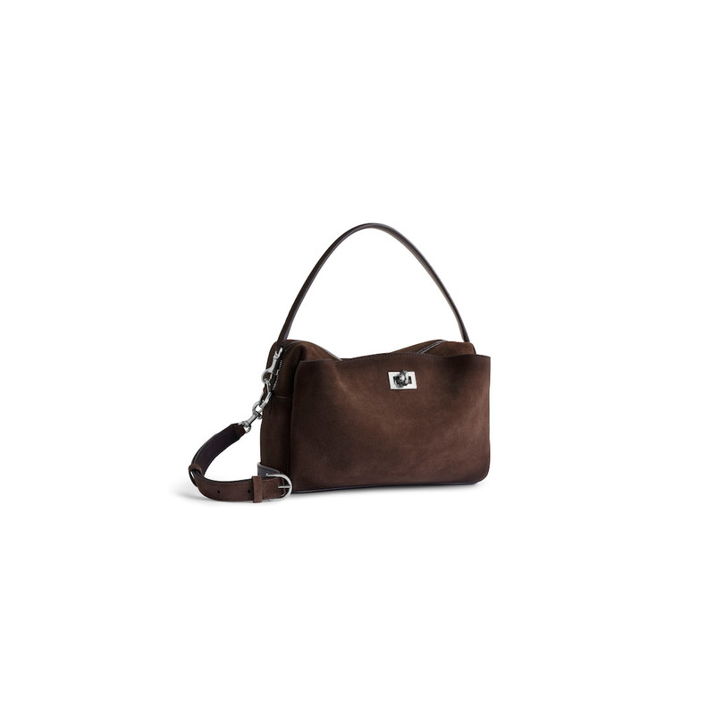 BALENCIAGA Men's Rodeo Camera Bag in Light Espresso outlook