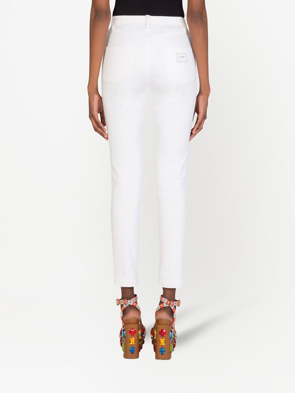 high-rise skinny jeans - 4