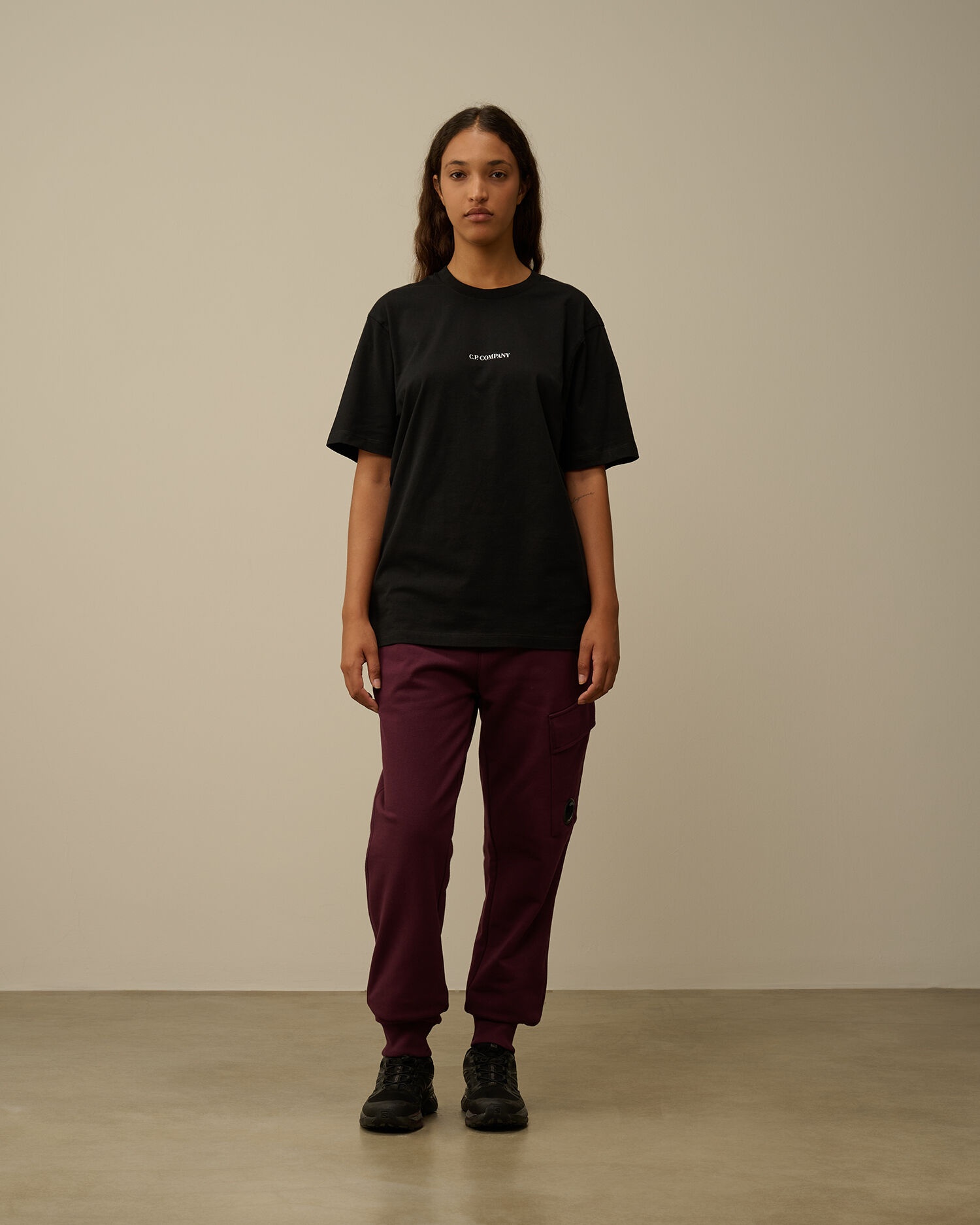 Diagonal Raised Fleece Cargo Sweatpants - 4