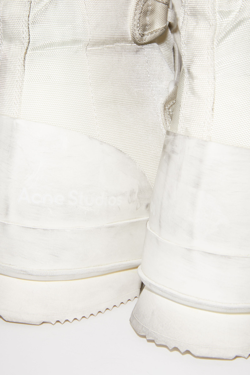 Logo ankle boots - White 6