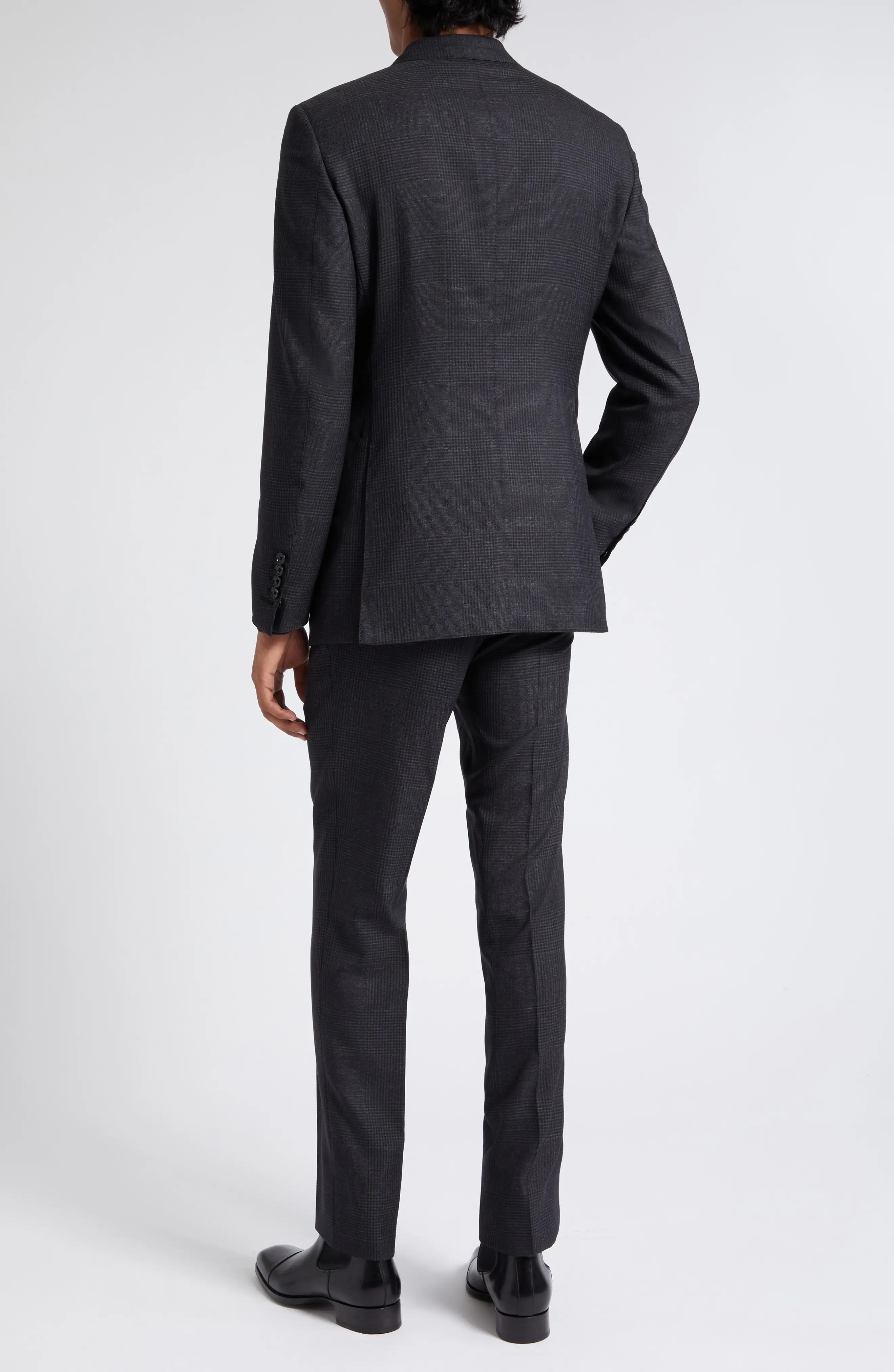 O'Connor Canvas Check Wool Suit - 2