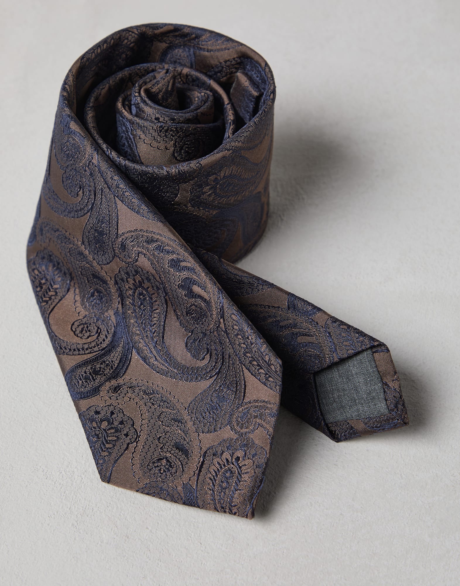 Paisley silk tie - 2