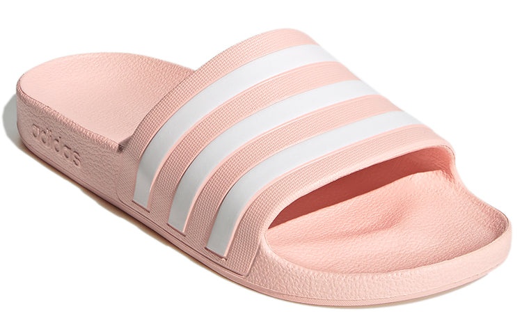 (WMNS) adidas Adilette Aqua Slide 'Vapour Pink White' GZ5239 - 4