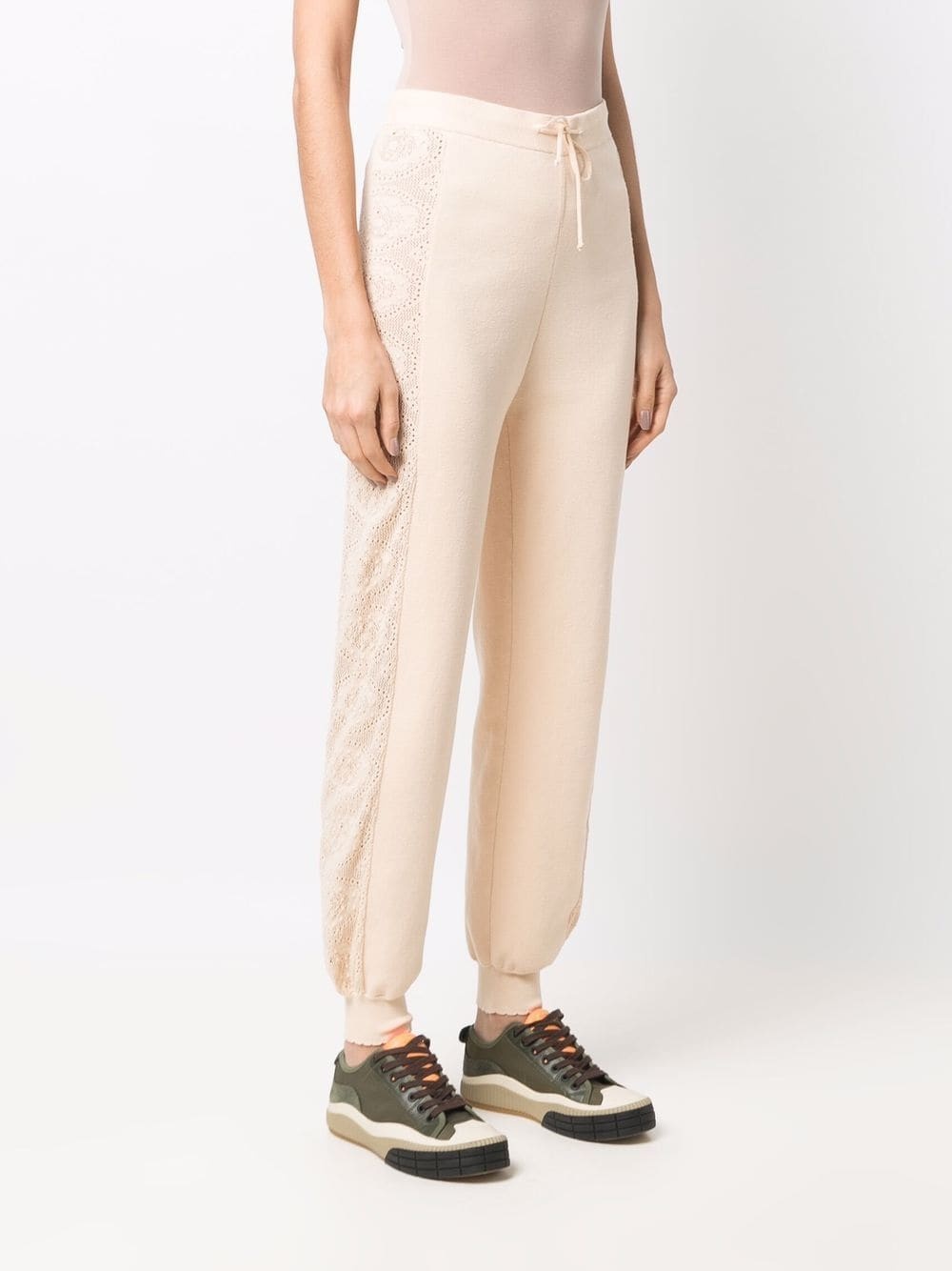 knitted track pants - 3