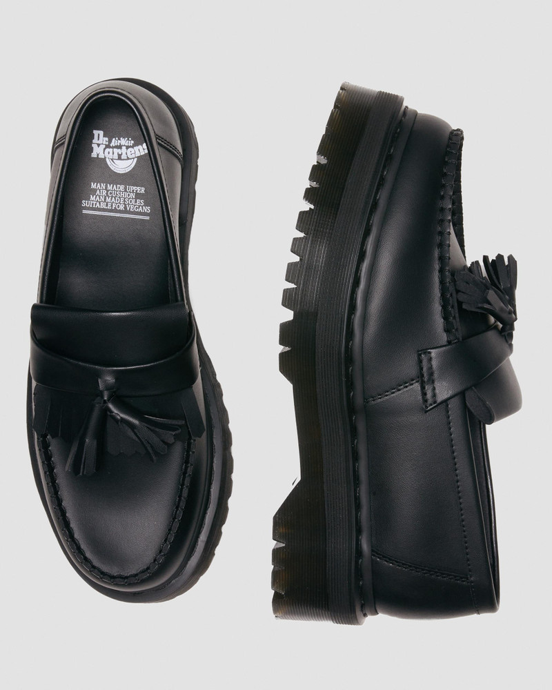 Dr. Martens Vegan Adrian Felix Platform Tassel Loafers outlook