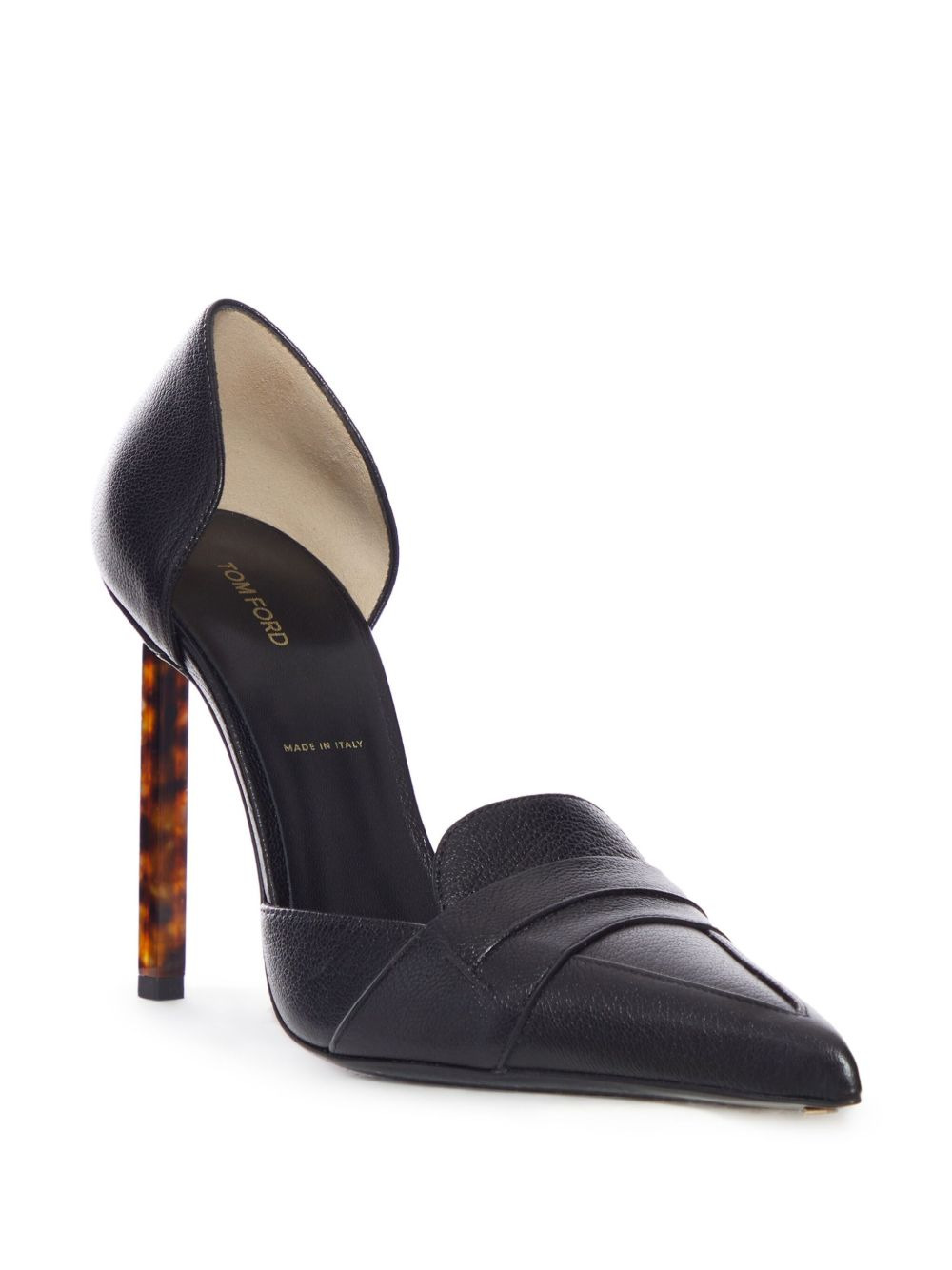 d'Orsay leather pumps - 2