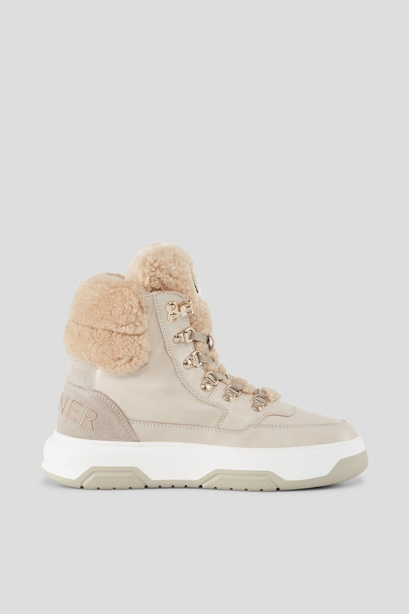 BOGNER Ottawa High-top sneakers in Beige outlook