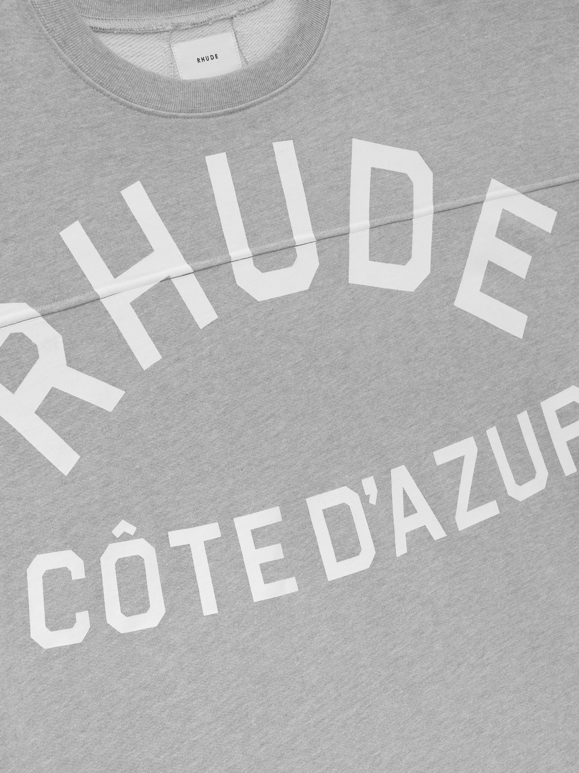COTE D'AZUR MID-SLEEVE BOXY TEE - 5
