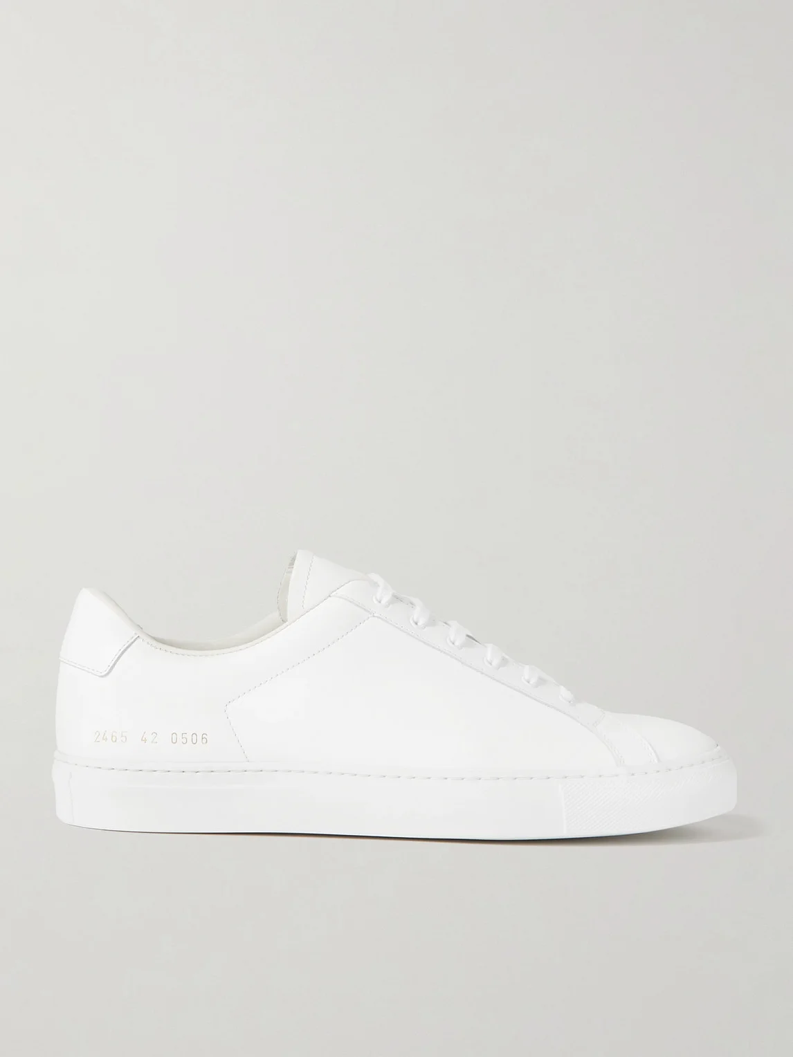 Retro Classic Leather Sneakers - 1