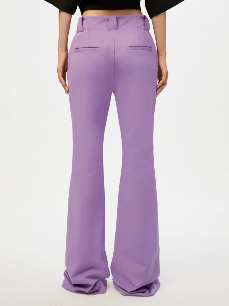 tailored flared trousers - 5