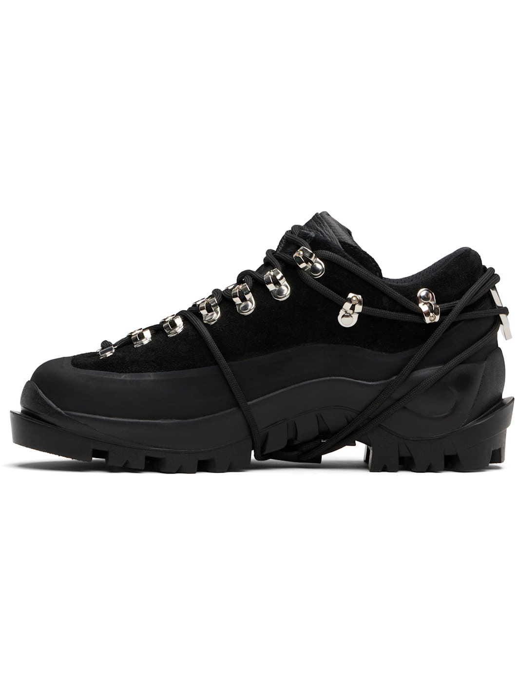 Black Low Hiking Boots - 3