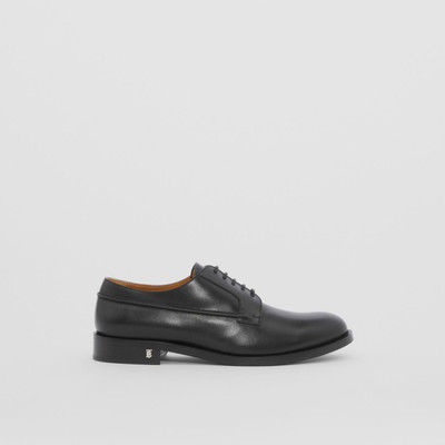 Burberry Monogram Motif Leather Derby Shoes outlook