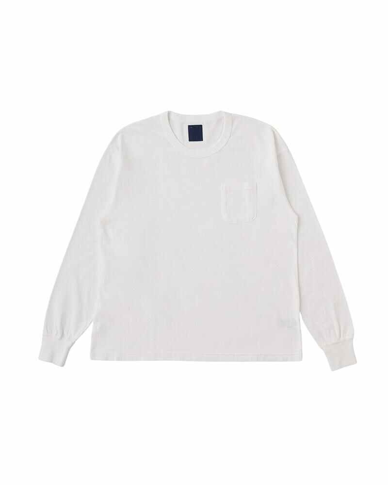 JUMBO TEE L/S WHITE - 1