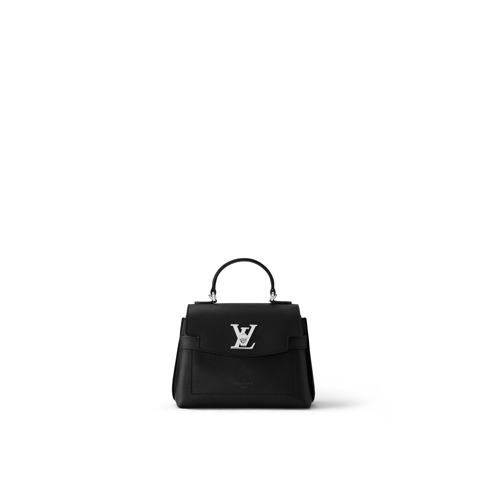 Louis Vuitton, Bags, New Never Carried Louis Vuitton Lockme Shopper  Leather Tote Bag Black