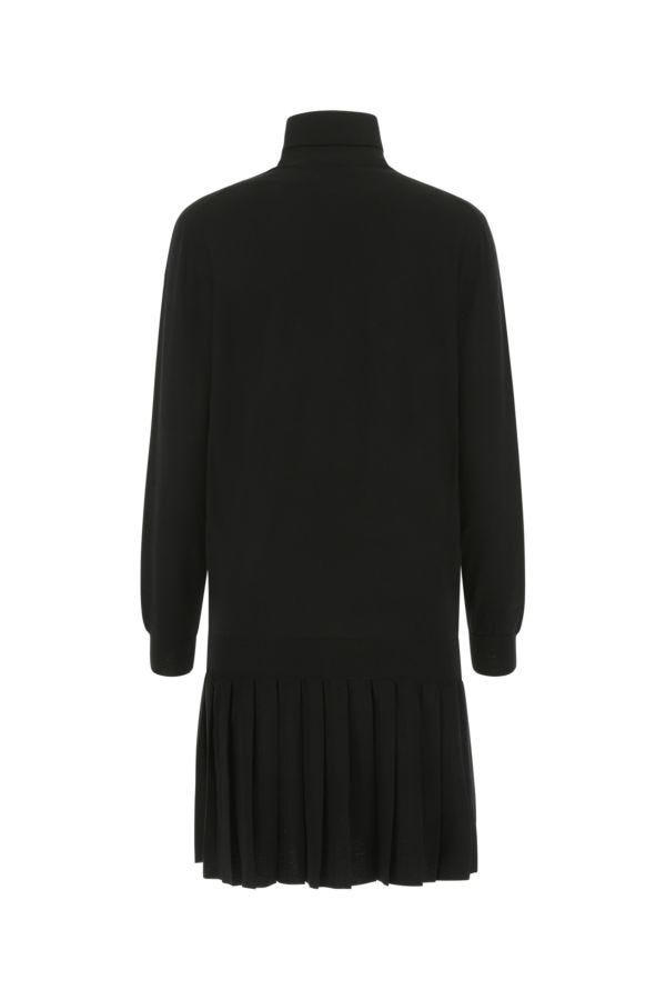 Prada Woman Black Wool Dress - 2