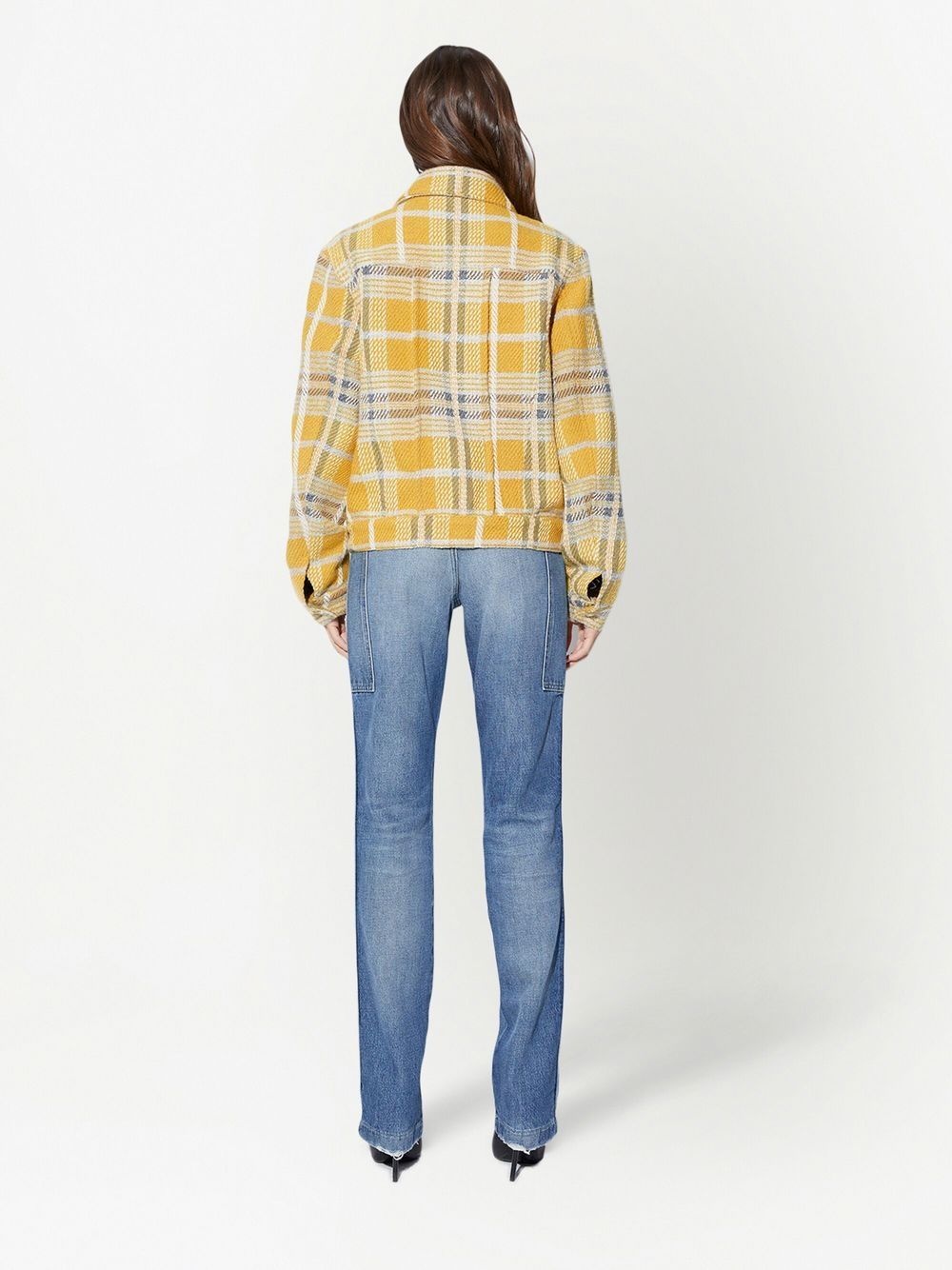 Ivana check bomber jacket - 4