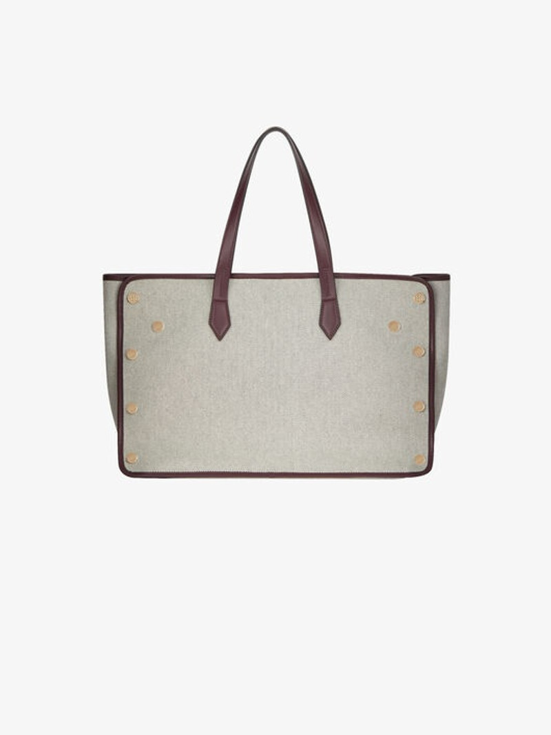 MEDIUM BOND SHOPPER IN GIVENCHY CANVAS 3