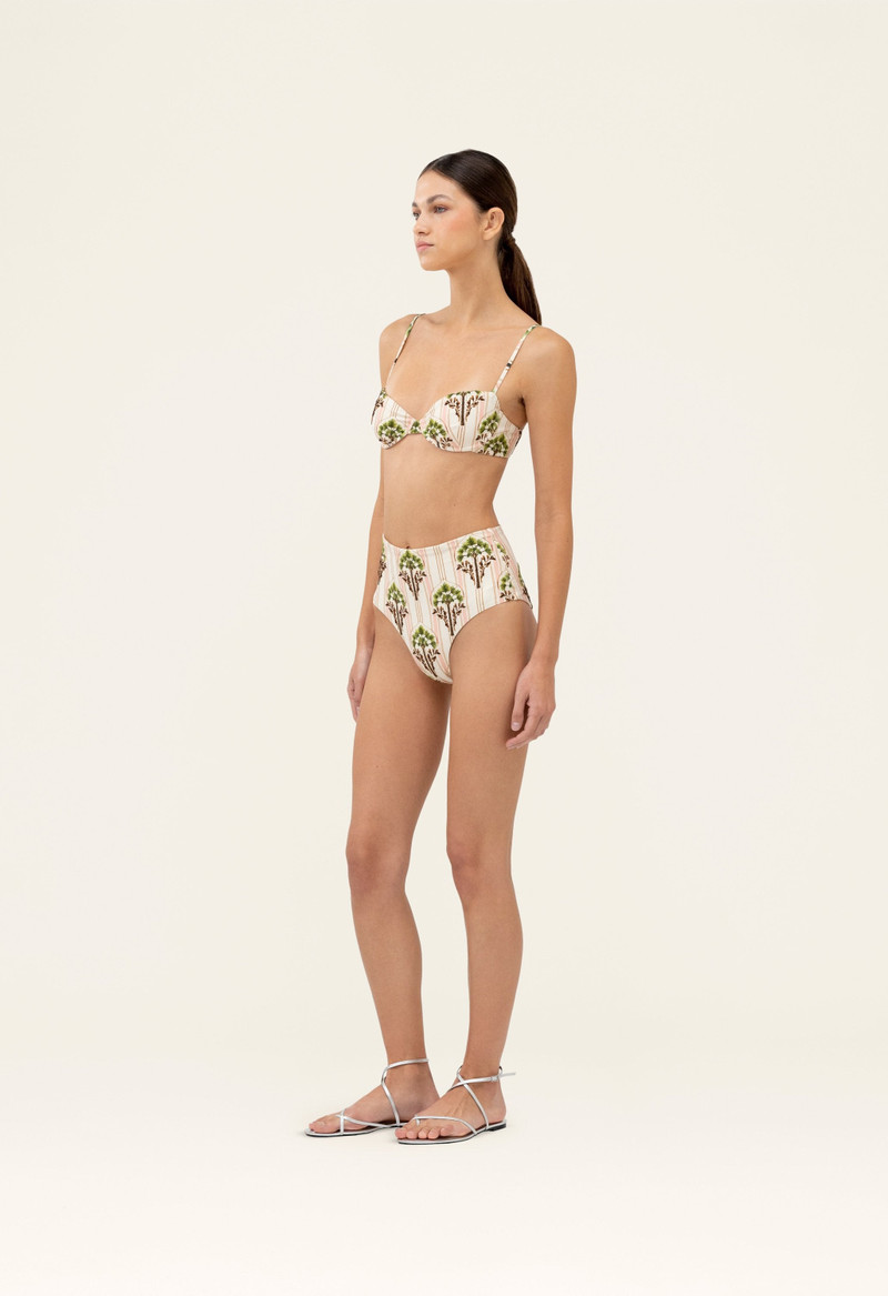 Magenta Moriche Bikini Bottom 6