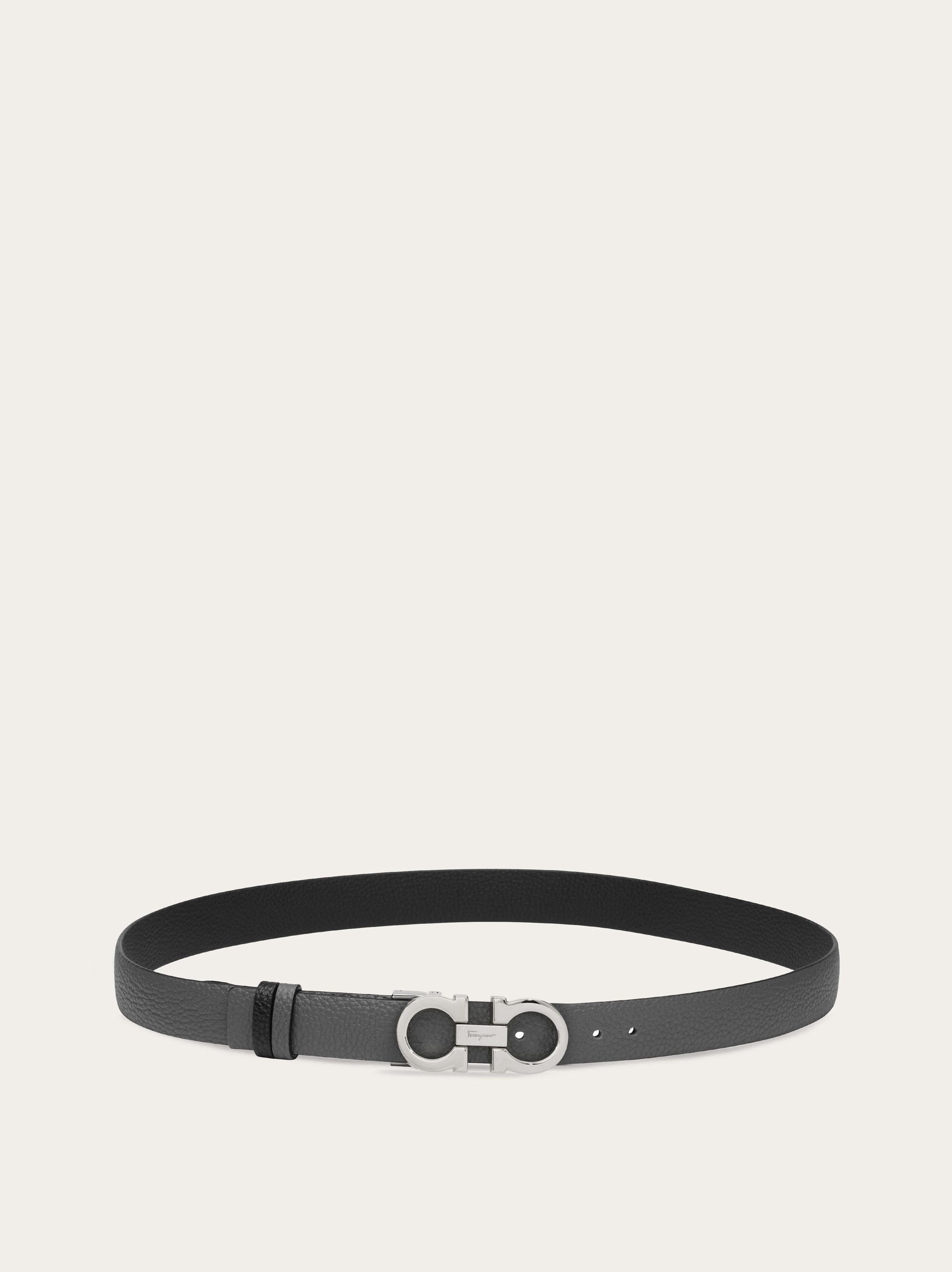 Reversible and adjustable Gancini belt - 3