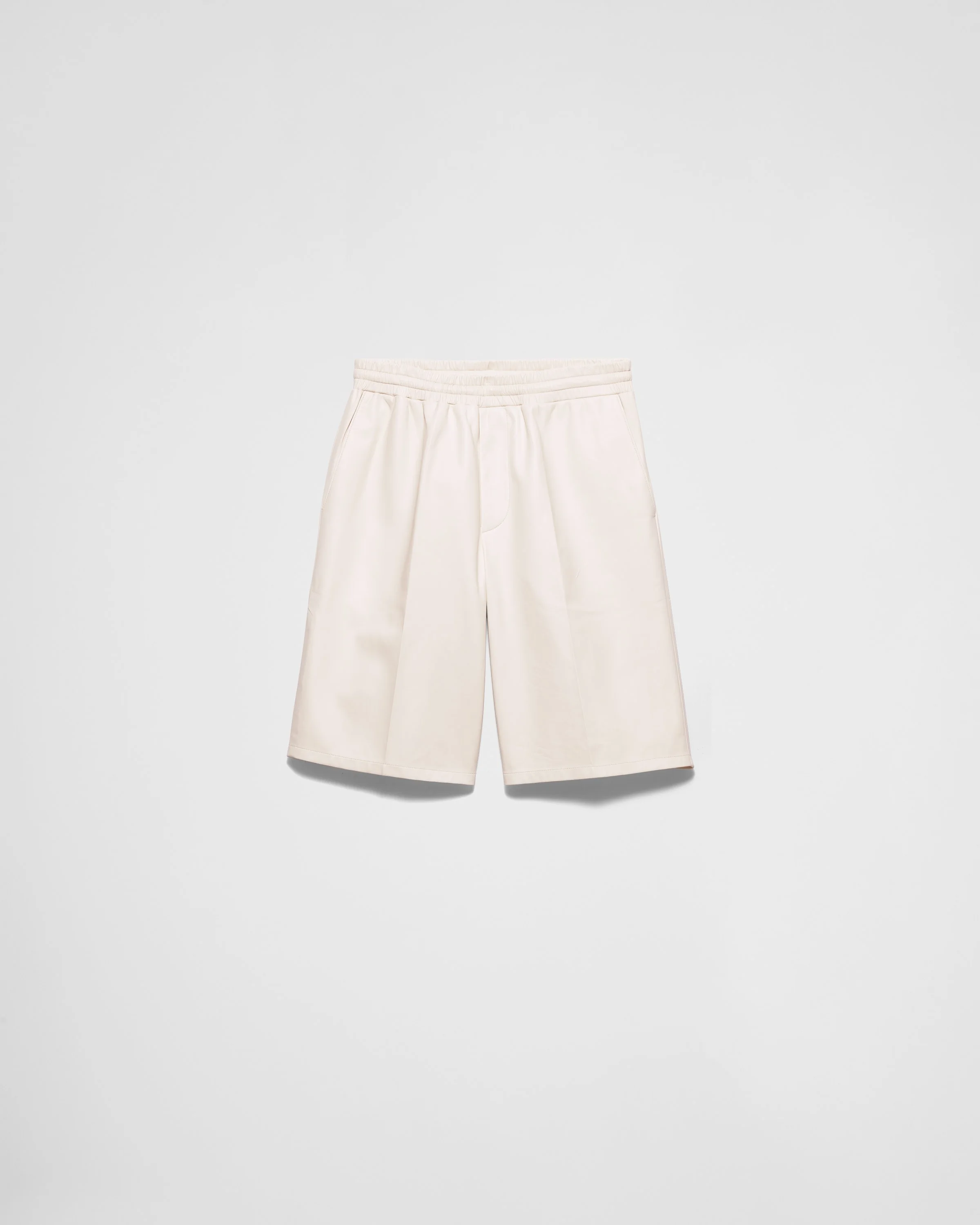 Nappa leather Bermudas - 1