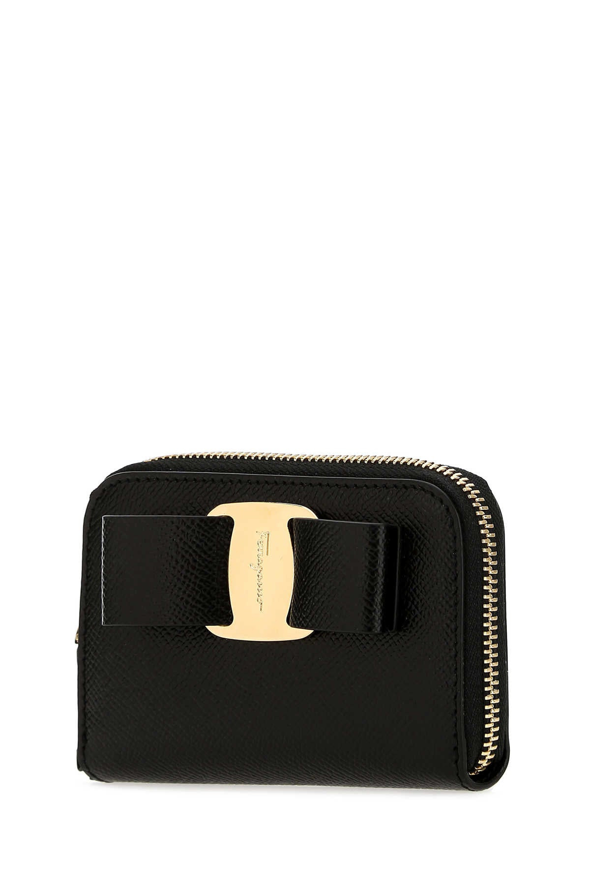 Salvatore Ferragamo Women Black Leather Wallet - 2