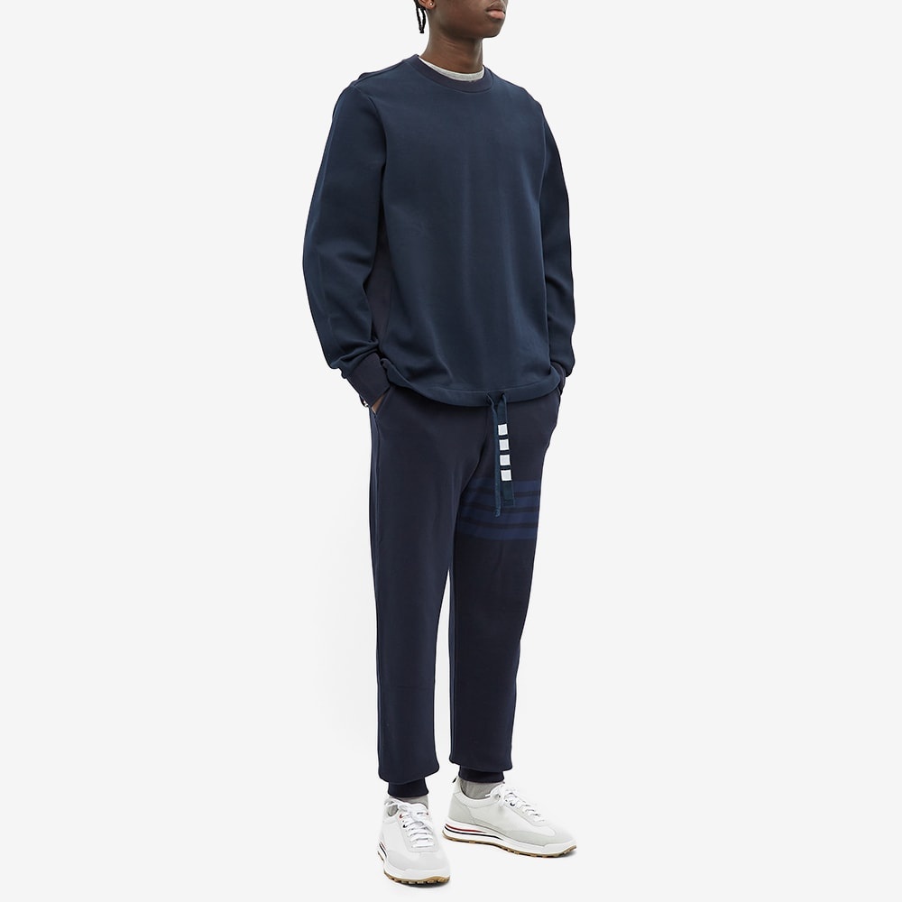 Thom Browne Four Bar Drawcord Crew Sweat - 6